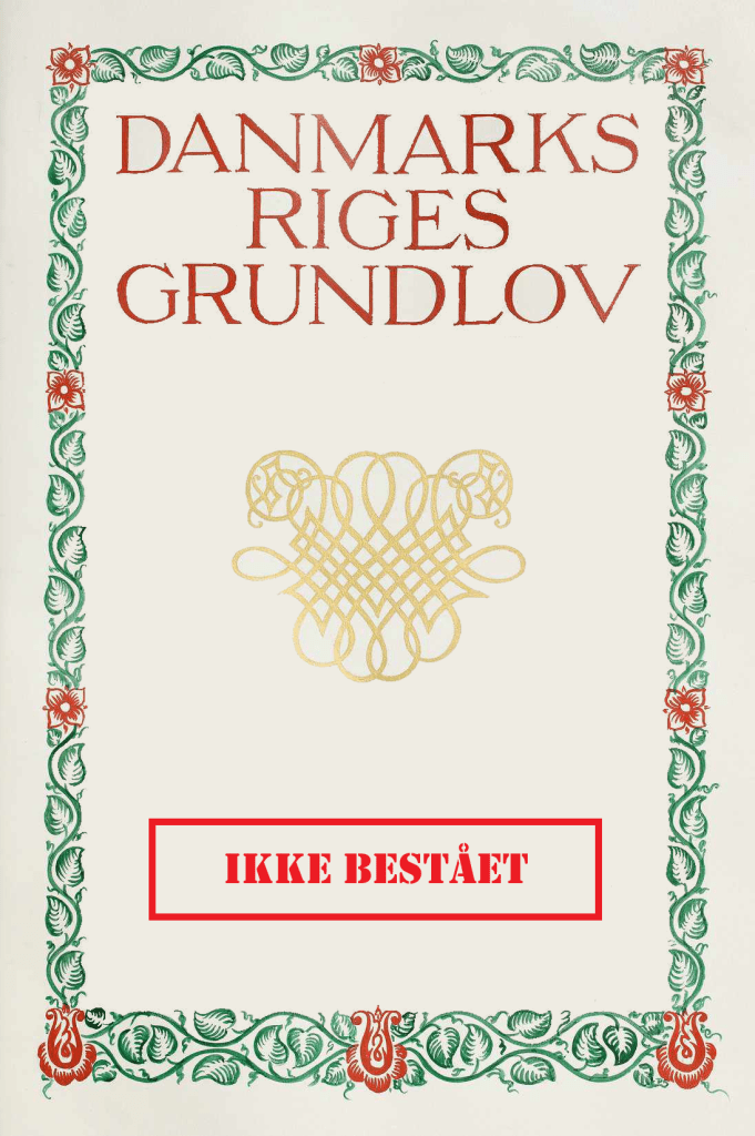 Danmarks riges grundlov