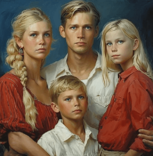 Nordisk familieportræt